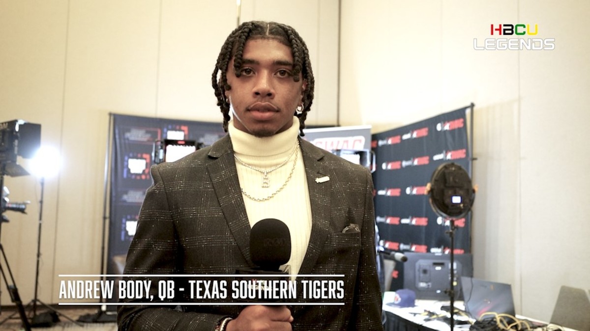 Andrew Body at 2022 SWAC Media Day